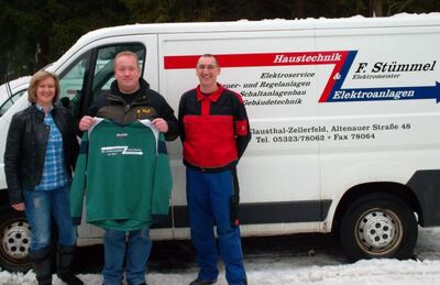 Trikots - J. Fischer und F. Stümmel